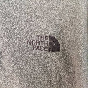The North Face gray fleece